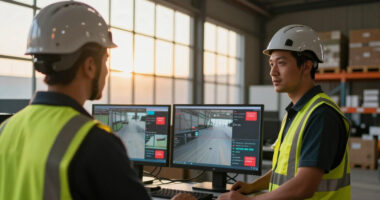 How AI Near-Miss Detection Enhances Warehouse Safety With CCTV