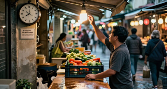 A Clock-Driven Closing Scene In “Nightmarket — Mercado De Medianoche” (FABLE/175)