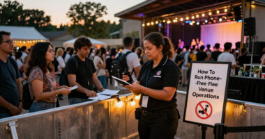 How To Run Phone-Free Venue Operations