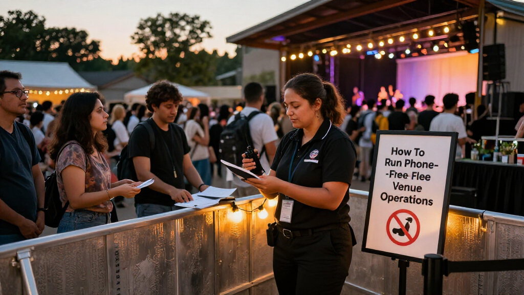 How To Run Phone-Free Venue Operations